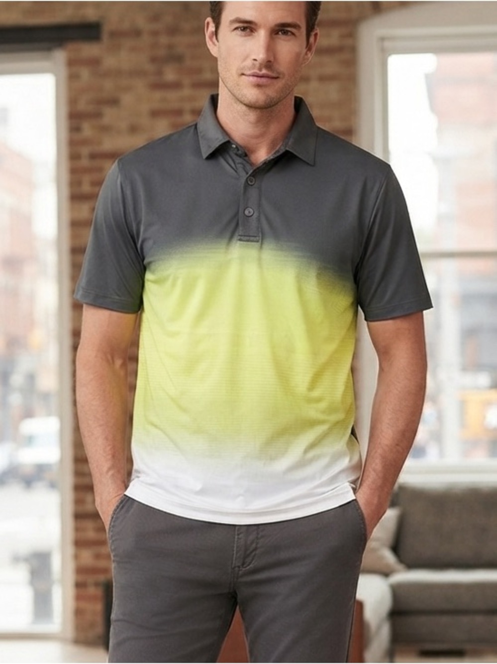 Point Zero Polo Athletic Shirt L